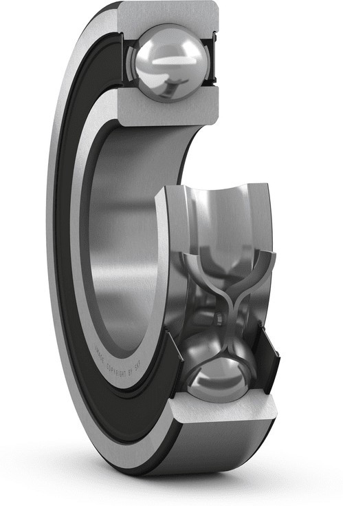 61901-2RS1 Single Row Deep Groove Ball Bearing- Both Sides Sealed 12mm I.D, 24mm O.D