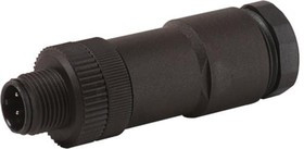 7000-12801-0000000, Circular DIN Connectors M12 MALE Y-DISTR. 0 WIREABLE SCREW TERM., 5-pol. max.0,75mm