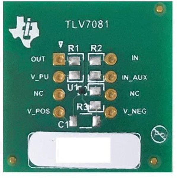 TLV7081EVM, TLV7081 Comparator Evaluation Board