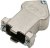 MHDU45ZK9-K, D-Sub metal hood Poles 9