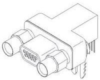 83614-9016, D-Sub Micro-D Connectors 25P VERT PLUG