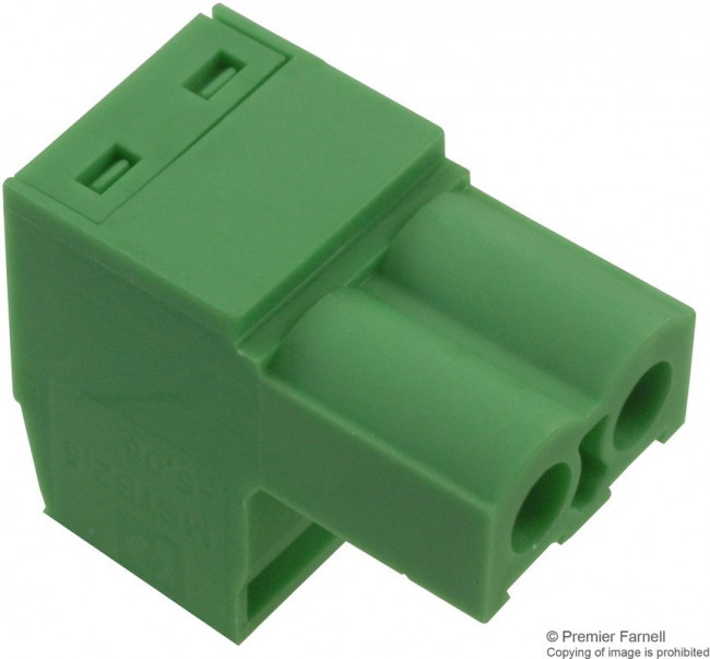 1757019, TERMINAL BLOCK, PLUGGABLE, 2POS, 12AWG