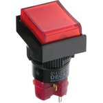 D16LMT1-1abKR, Кнопка с подсветкой 250В/5А