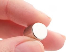 Неодимовый магнит диск 10х10 мм, 4 шт, Forceberg