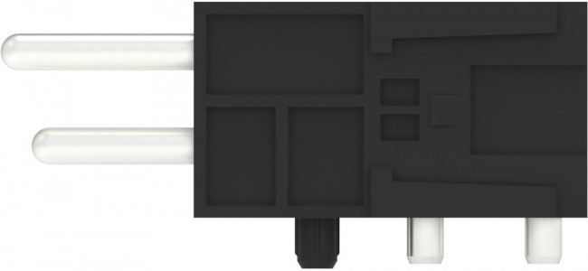 2379341-1, Прямоугольный разъем питания, Backplane, 4 контакт(-ов), ICCON Slim Series