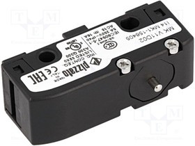 MKV11D02, Микропереключатель SNAP ACTION, с толкателем, SPDT, 6A/250ВAC