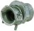 46557-7145, CONNECTOR, STACKING, RCPT, 100POS, 4ROW