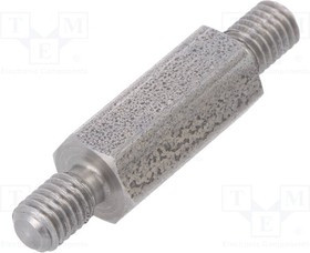 TMM-M5X18/DR448, Дистанцирующая стойка с резьбой, 8мм, Внешн.резьба: M5, Ключ: 8мм