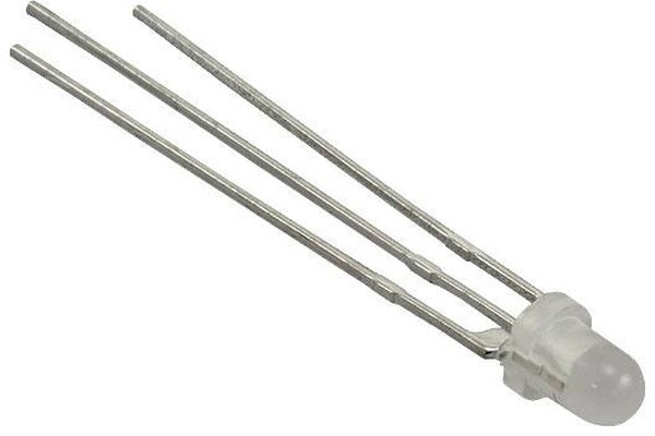 WP3VEYW, Standard LEDs - Through Hole Red/Yellow Diffused 625/588nm 40/15mcd