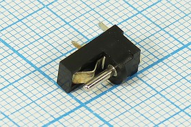 Гнездо питания DC 1.35D3.8 на плату, угловое, 3 контакта, с выключением ON-OFF, DJK-17D; №950 гн пит DC 1,35D3,8\3C\ON-OFF\ плат\угл\DJK-17D