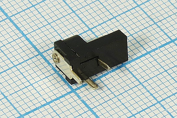 Гнездо питания DC 1.35D3.8 на плату, угловое, 3 контакта, с выключением ON-OFF, DJK-17D; №950 гн пит DC 1,35D3,8\3C\ON-OFF\ плат\угл\DJK-17D