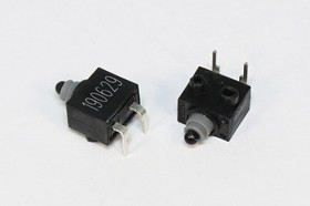 Микропереключатель , размер 7x 8x 6, 3А, переключение OFF(ON), размер концевика H5, КВБ303-150UG46