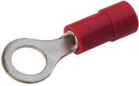19054-0032, Клемма с кольцевым наконечником, M2.5, #4, 18 AWG, 1.5 мм², InsulKrimp 19054, Красный 19054-0032, Клемма с кольцевым наконечником, M2.5, #4, 18 AWG, 1.5 мм², InsulKrimp 19054, Красный