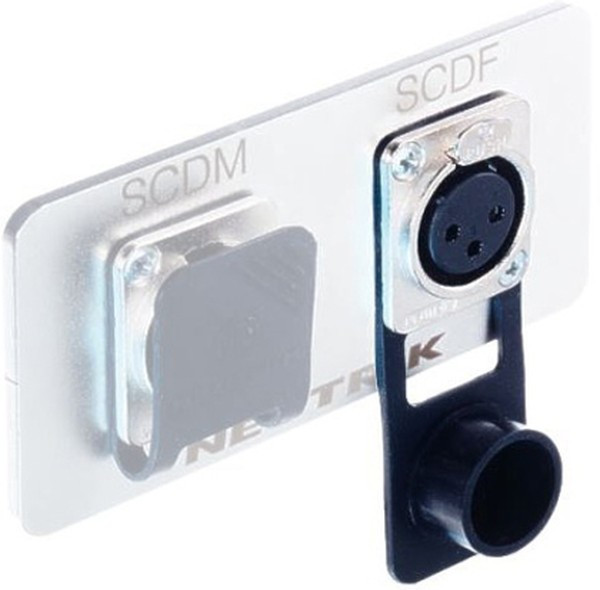 SCDF, XLR Connectors COVER FOR'D'F RECEPT