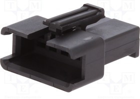 SMR-05V-B, Провод-провод, вилка, "папа", SM, 2,5мм, PIN: 5, без контактов, 250В