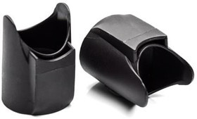 AX-MARK0, XLR Connectors AX Series Sleeve for Custom Printing Black