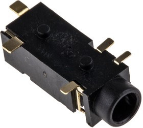 35RASMT4BHNTRX, Jack Connector 3.5 mm Surface Mount Stereo Socket, 5Pole 3A 35RASMT4BHNTRX, Jack Connector 3.5 mm Surface Mount Stereo Socket, 5Pole 3A