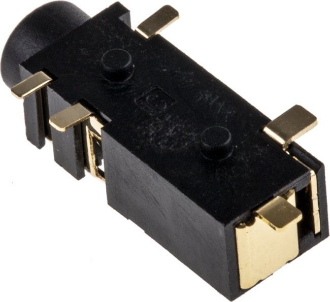 35RASMT4BHNTRX, Jack Connector 3.5 mm Surface Mount Stereo Socket, 5Pole 3A 35RASMT4BHNTRX, Jack Connector 3.5 mm Surface Mount Stereo Socket, 5Pole 3A