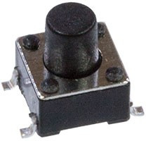 KAN0642-0701B GP, bulk (россыпь) тактовая кнопка SMD 6х6 h=7мм (IT-1102WB8-160G-G) equal KAN0642-