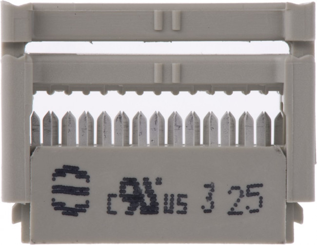 09185147813, Headers &amp; Wire Housings 14P FEMALE IDC SKT W/ STRAIN RELIEF