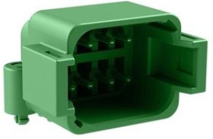 ATF13-12PB-BM33, Automotive Connectors 12Pin B Key 3X Screw Boss Ext Height Tin ATF13-12PB-BM33, Automotive Connectors 12Pin B Key 3X Screw Boss Ext Height Tin