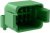 ATF13-12PB-BM33, Automotive Connectors 12Pin B Key 3X Screw Boss Ext Height Tin ATF13-12PB-BM33, Automotive Connectors 12Pin B Key 3X Screw Boss Ext Height Tin
