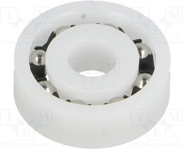 BB-626-B180-10-ES, Подшипник: шариковый, dвнутр: 6мм, dвнешн: 19мм, W: 6мм, -40-80°C