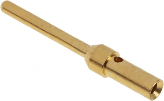 09670005576, Контакт, "папа", позолота, 0,13-0,33мм2, 26AWG-22AWG, Han D-Sub 09670005576, Контакт, "папа", позолота, 0,13-0,33мм2, 26AWG-22AWG, Han D-Sub