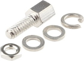 F-GSCH1/5SN / 1727040093, 172704 Series Locking Mechanism For Use With FCT D-Sub Connector F-GSCH1/5SN / 1727040093, 172704 Series Locking Mechanism For Use With FCT D-Sub Connector