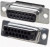 164532-4 (DС-15F), Разъем Amplimite, D-SUB 15pin, розетка, обжим