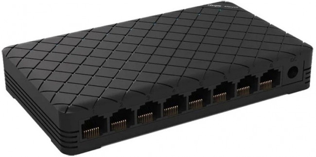 Коммутатор Reyee 8-Port Gigabit unmanaged Switch, 8 Gigabit RJ45 Ports , Plastic Case(European standard power cable available only) Коммутатор Reyee 8-Port Gigabit unmanaged Switch, 8 Gigabit RJ45 Ports , Plastic Case(European standard power cable available only)