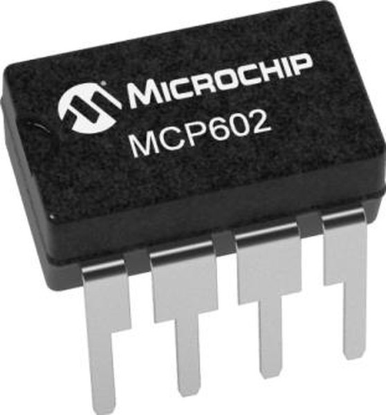 MCP602-I/P, Operational Amplifiers - Op Amps Dual 2.7V