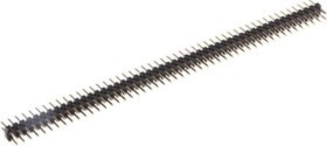 M22 Series Straight Through Hole Pin Header, 100 Contact(s), 2.0mm Pitch, 2 Row(s), Unshrouded M22 Series Straight Through Hole Pin Header, 100 Contact(s), 2.0mm Pitch, 2 Row(s), Unshrouded