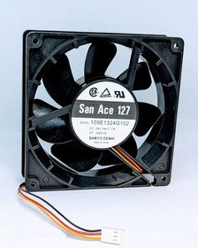 Вентилятор Sanyo Denki 109E1324G102 1.1A 127x38 24v 3pin