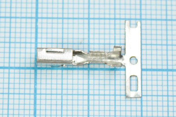 Клемма гнездо 2,3x0,64, 0,25, S0,3-0,5, CuNiSi; №15018 клемма гн 2,3x0,64\0,25\S0,3- 0,5\CuNiSi\\\\