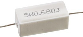 SQP-5, 0,68ом 5% CRL-5W, резистор, цементный