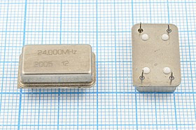 Кварцевый генератор 24000, FULL, 5В, TTL Кварцевый генератор 24000, FULL, 5В, TTL