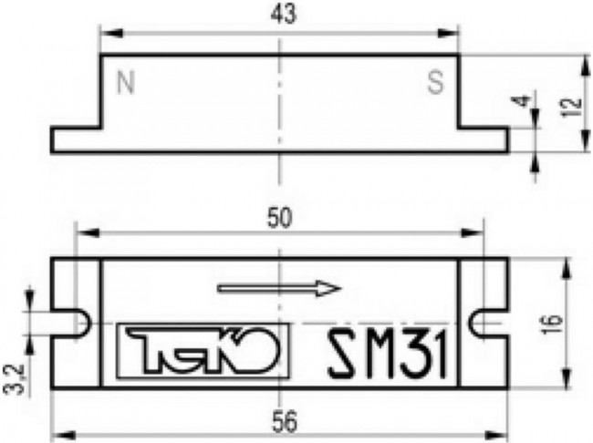 Магнитная система SM31 07-00033582 Магнитная система SM31 07-00033582