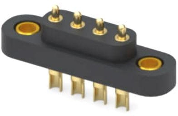 868-22-004-00-011101, CONNECTOR, HEADER, 4POS, 4MM, SOLDER