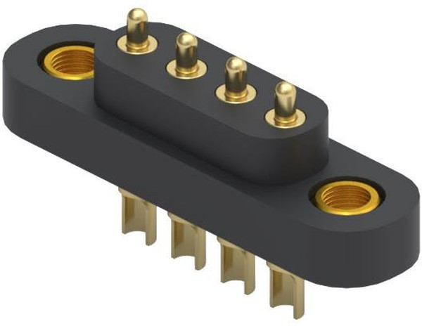 868-22-004-00-011101, CONNECTOR, HEADER, 4POS, 4MM, SOLDER