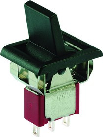 A105J61ZQ0004, SWITCH, ROCKER, SPDT, 5A, 250V, BLACK