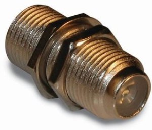 222121, RF Adapters - In Series F BULKHEAD JACK TO JACK ADAPTER