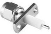 142-1801-046, RF Connectors / Coaxial Connectors SMA 2 HOLE FLNG EXT DIELECTRIC NIC PLUG
