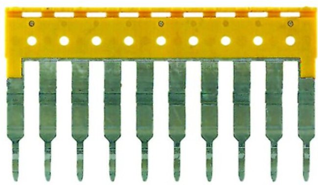 ZQV 2.5/10, Соедин. мостик для клемм ZDU2,5 10-полюсный 24A