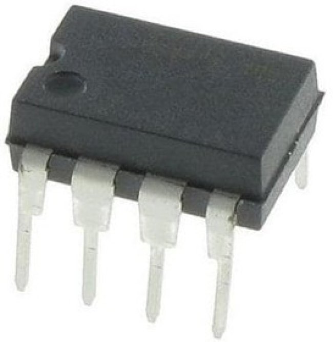 93C56B-I/P, EEPROM, 2 Кбит, 128 x 16бит, Serial Microwire, 3 МГц, DIP, 8 вывод(-ов)