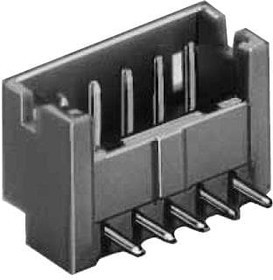 DF13-3P-1.25DS(50), Headers &amp; Wire Housings 1.25MM RA PIN HEADER 3P THRU HOLE GOLD