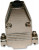 979-015-030R121, 979 Series Zinc D Sub Backshell, 15 Way