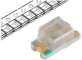 LL-S190BC-B4-1B, LED; SMD; 0603; blue; 11?18mcd; 1.6x0.8x0.8mm; 140°; 3.5?4V; 20mA LL-S190BC-B4-1B, LED; SMD; 0603; blue; 11?18mcd; 1.6x0.8x0.8mm; 140°; 3.5?4V; 20mA