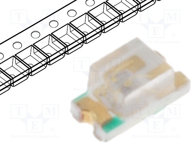 LL-S190BC-B4-1B, LED; SMD; 0603; blue; 11?18mcd; 1.6x0.8x0.8mm; 140°; 3.5?4V; 20mA LL-S190BC-B4-1B, LED; SMD; 0603; blue; 11?18mcd; 1.6x0.8x0.8mm; 140°; 3.5?4V; 20mA