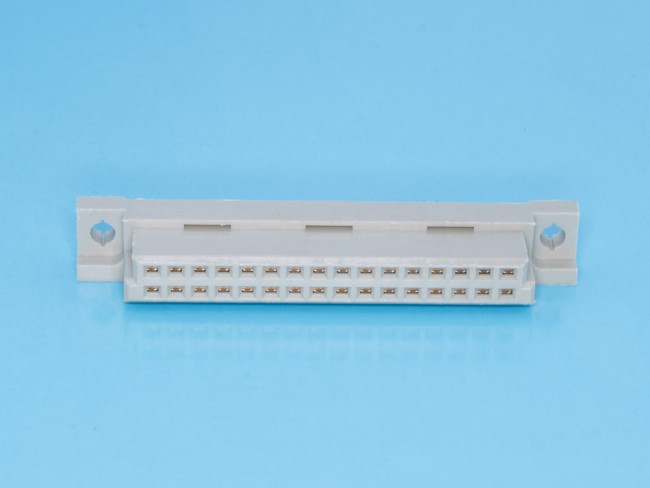 DIN41612 (612B/2-32F-1) (KLS1-D2X-2232-F-S), Розетка 16х2, короткие выводы